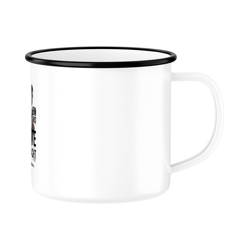 Ich bin aus Tinte gemacht - Emaille Tasse | Mug | Dark Shadows Arts