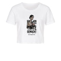 Ich bin aus Tinte gemacht - Ladies Cropped Tee | T-Shirt | Dark Shadows Arts