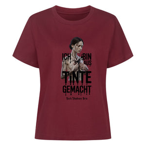 Ich bin aus Tinte gemacht - Premium Organic Shirt Women | T-Shirt | Dark Shadows Arts