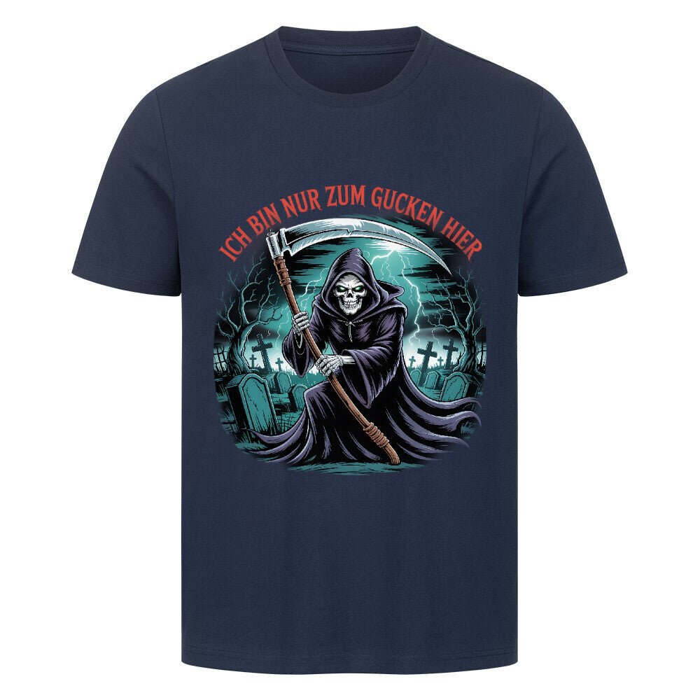 Ich bin nur zum Gucken hier - HigherBlanks Premium T-Shirt | T-Shirt | Dark Shadows Arts