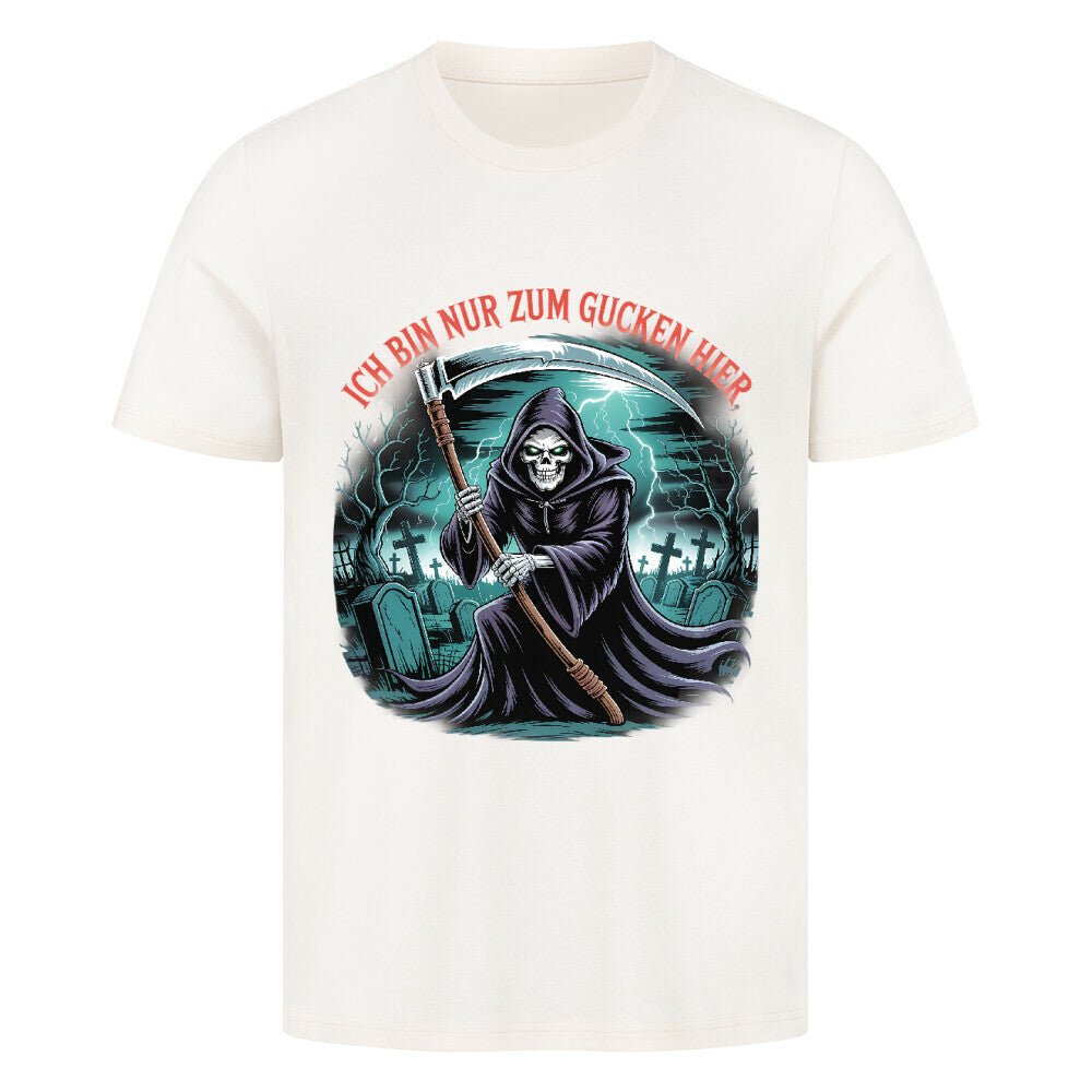 Ich bin nur zum Gucken hier - HigherBlanks Premium T-Shirt | T-Shirt | Dark Shadows Arts