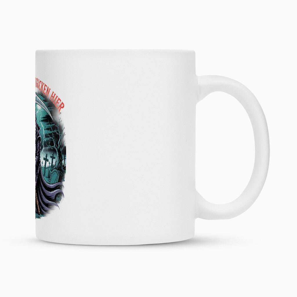 Ich bin nur zum Gucken hier - Tasse | Mug | Dark Shadows Arts