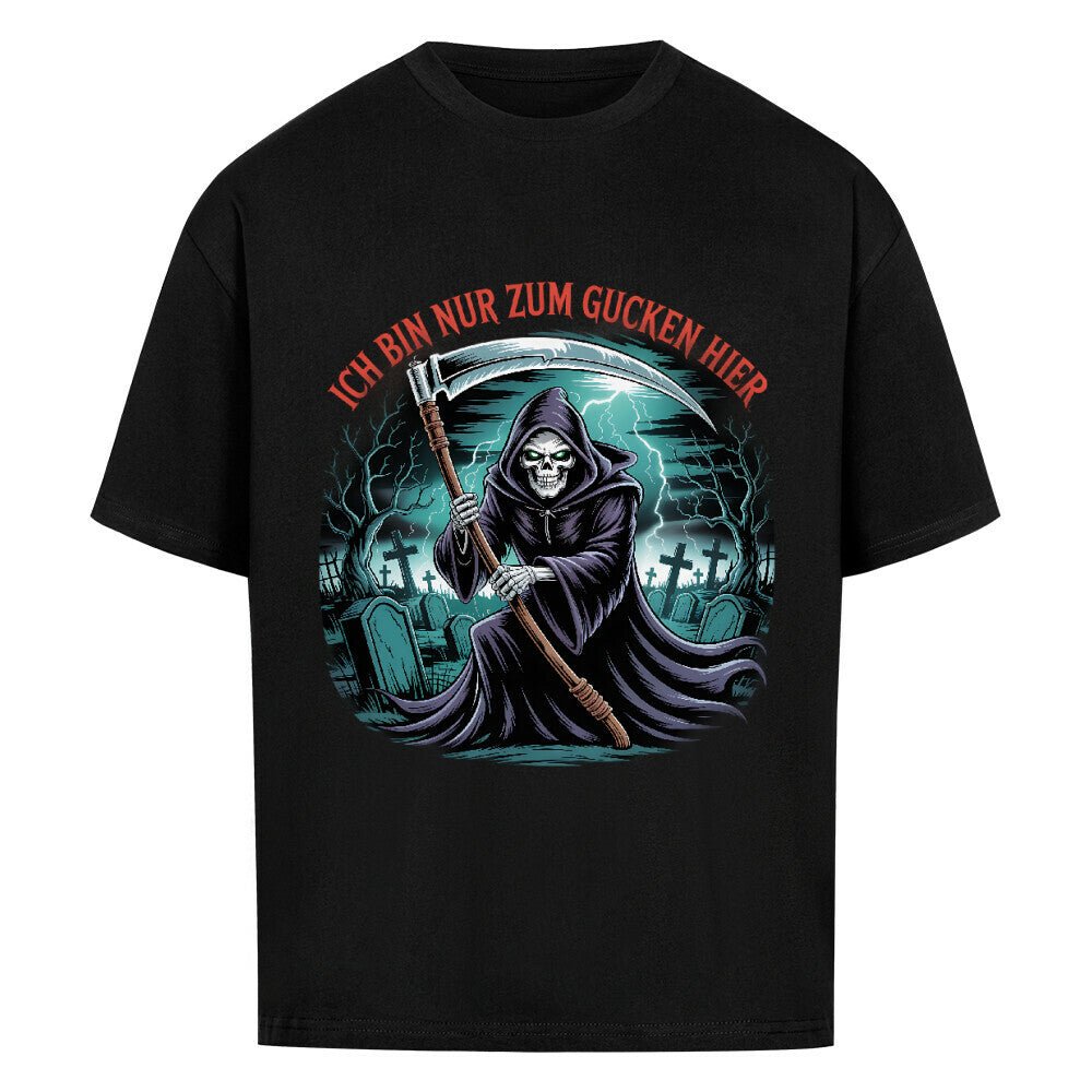 Ich bin nur zum Gucken hier - VACANCY Oversized Shirt | T-Shirt | Dark Shadows Arts