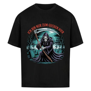 Ich bin nur zum Gucken hier - VACANCY Oversized Shirt | T-Shirt | Dark Shadows Arts