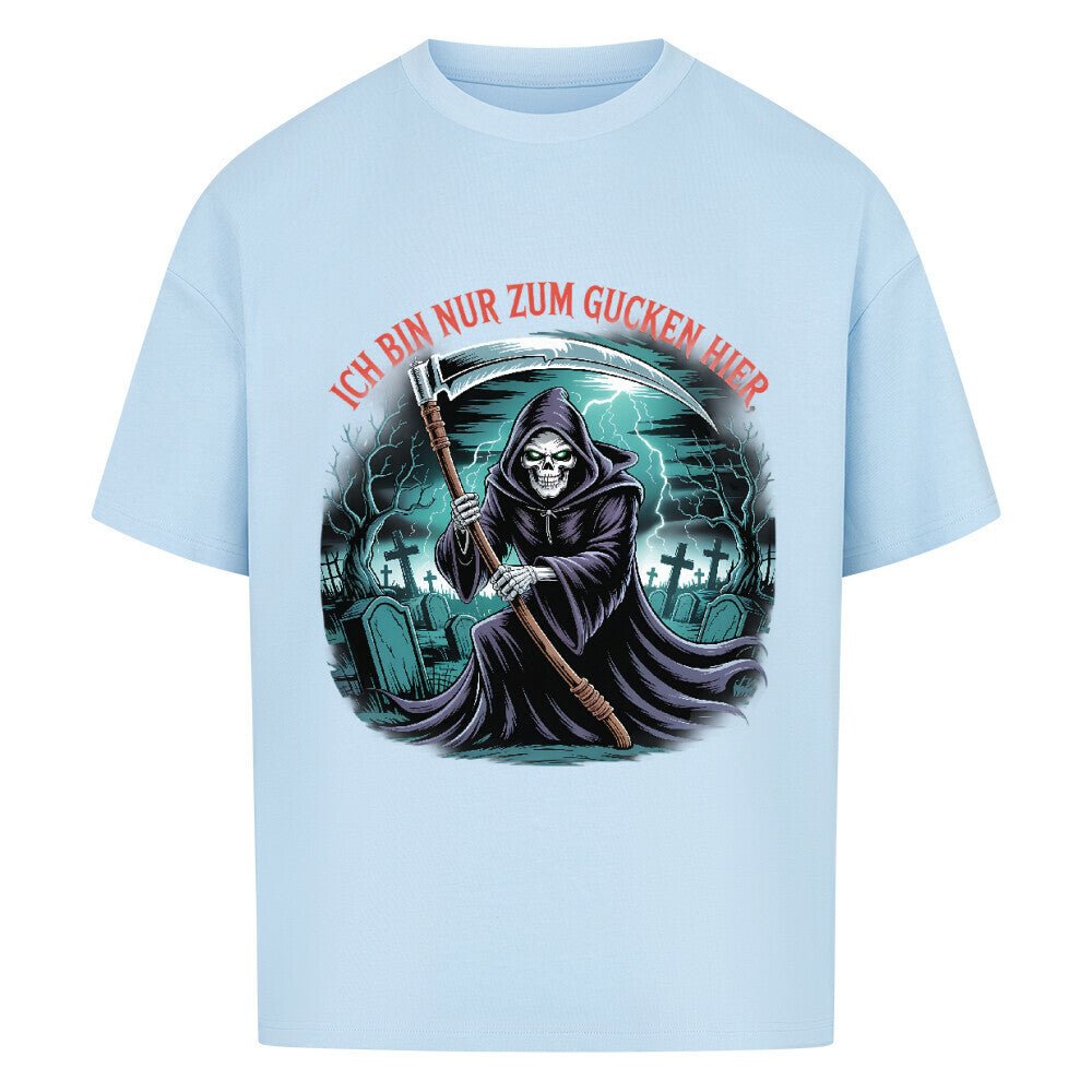 Ich bin nur zum Gucken hier - VACANCY Oversized Shirt | T-Shirt | Dark Shadows Arts