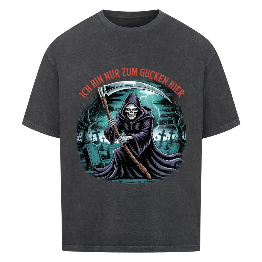 Ich bin nur zum Gucken hier - VACANCY Oversized Shirt | T-Shirt | Dark Shadows Arts