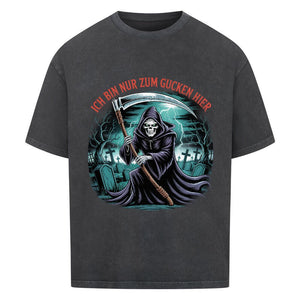Ich bin nur zum Gucken hier - VACANCY Oversized Shirt | T-Shirt | Dark Shadows Arts