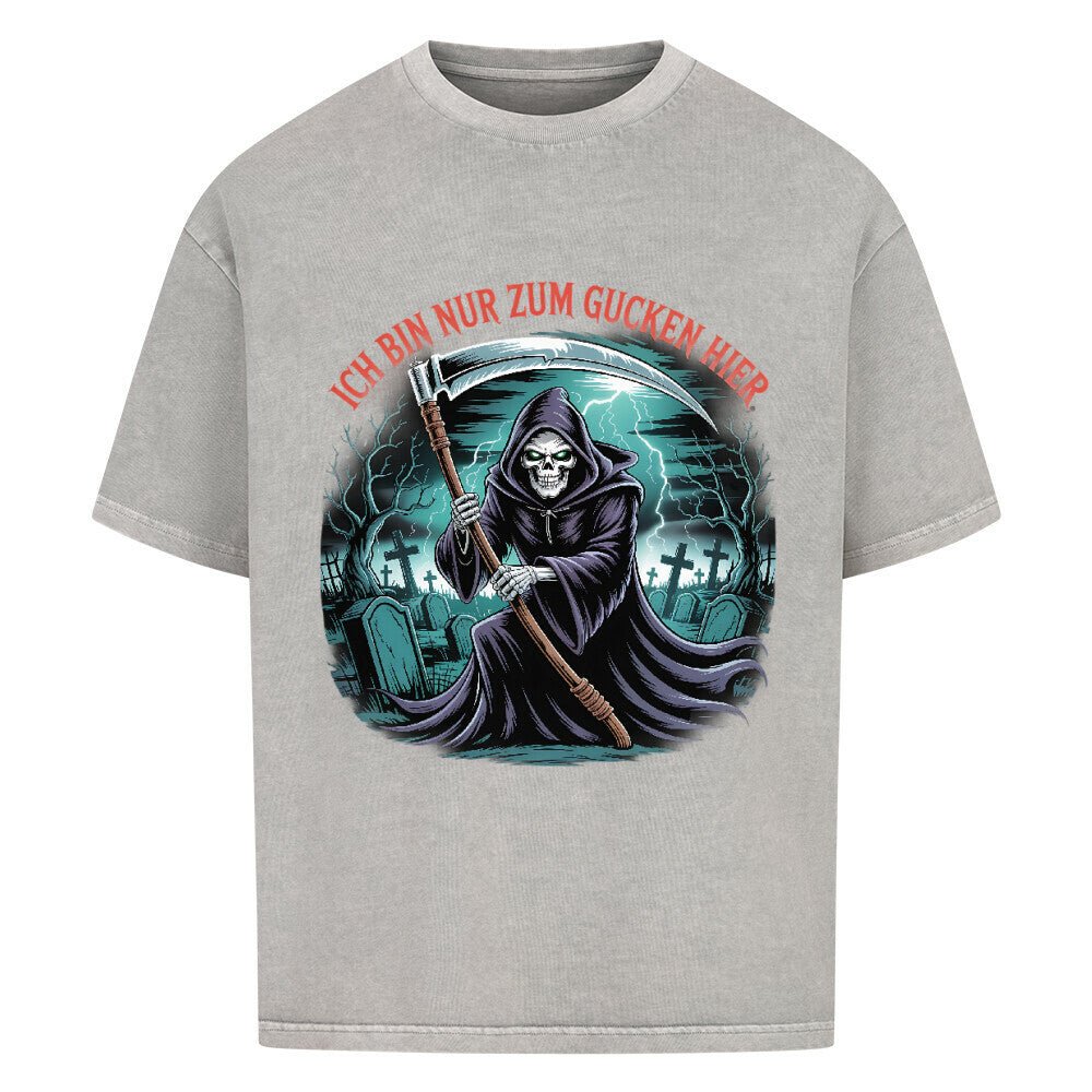 Ich bin nur zum Gucken hier - VACANCY Oversized Shirt | T-Shirt | Dark Shadows Arts
