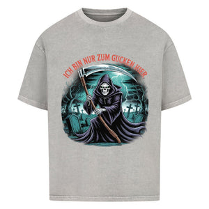 Ich bin nur zum Gucken hier - VACANCY Oversized Shirt | T-Shirt | Dark Shadows Arts