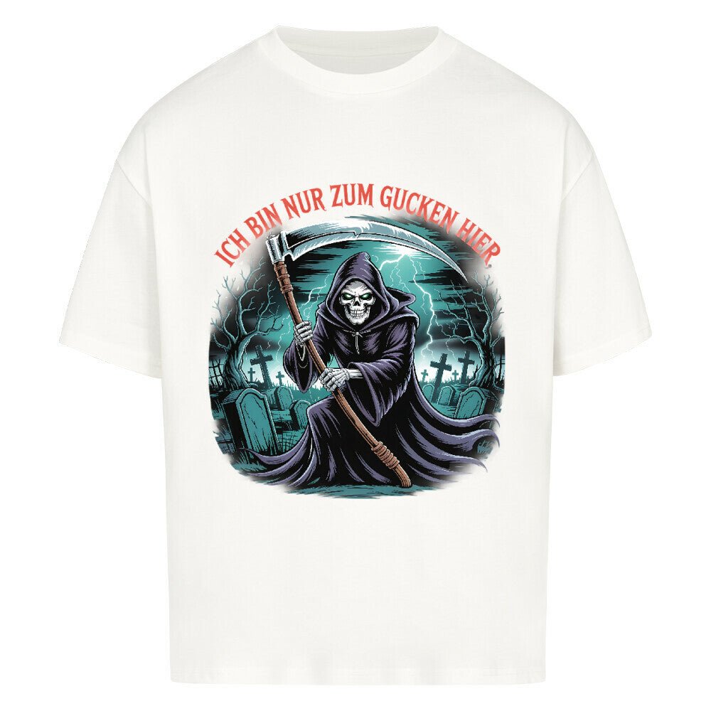 Ich bin nur zum Gucken hier - VACANCY Oversized Shirt | T-Shirt | Dark Shadows Arts