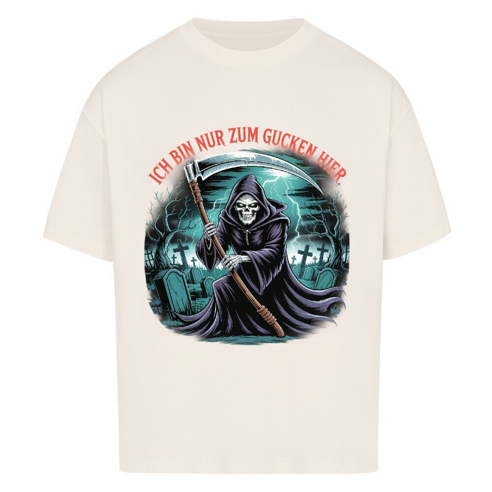 Ich bin nur zum Gucken hier - VACANCY Oversized Shirt | T-Shirt | Dark Shadows Arts