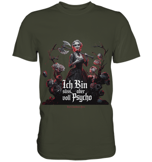 Ich Bin süß, aber voll Psycho - Dark Glamour - Premium Shirt | Unisex - Shirts | Dark Shadows Arts