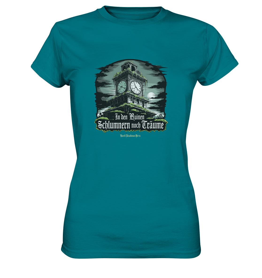 In den Ruinen schlummern noch Träume - Düstere Mystik - Ladies Premium Shirt | Lady - Shirts | Dark Shadows Arts