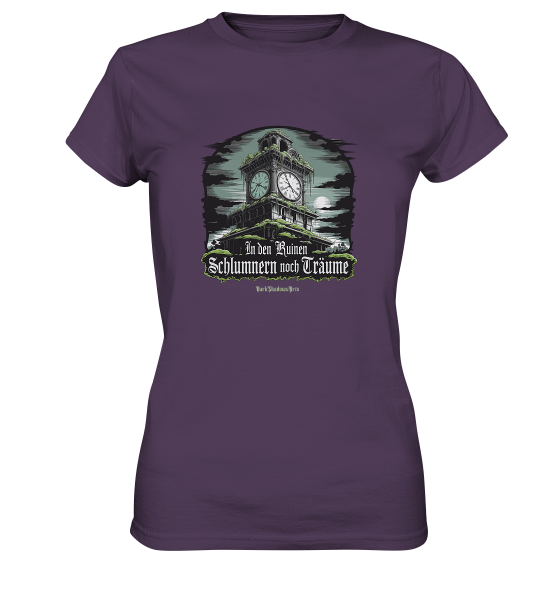In den Ruinen schlummern noch Träume - Düstere Mystik - Ladies Premium Shirt | Lady - Shirts | Dark Shadows Arts