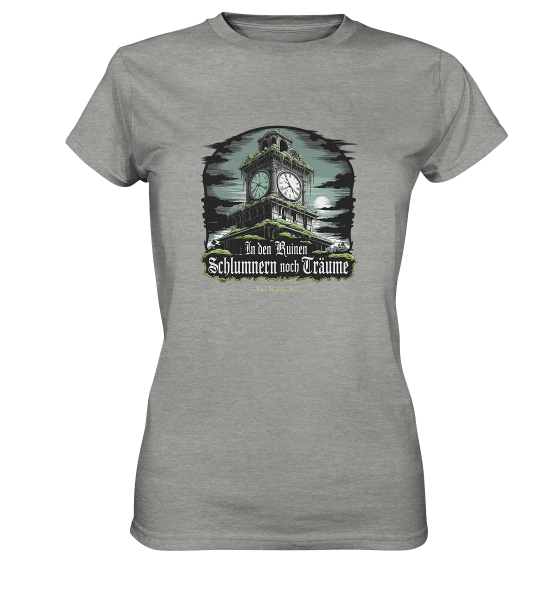 In den Ruinen schlummern noch Träume - Düstere Mystik - Ladies Premium Shirt | Lady - Shirts | Dark Shadows Arts