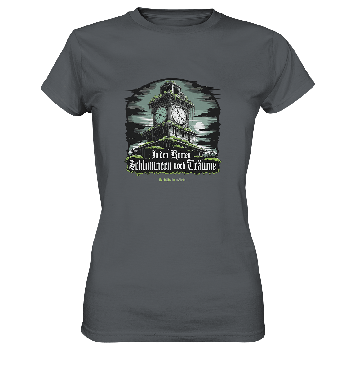 In den Ruinen schlummern noch Träume - Düstere Mystik - Ladies Premium Shirt | Lady - Shirts | Dark Shadows Arts