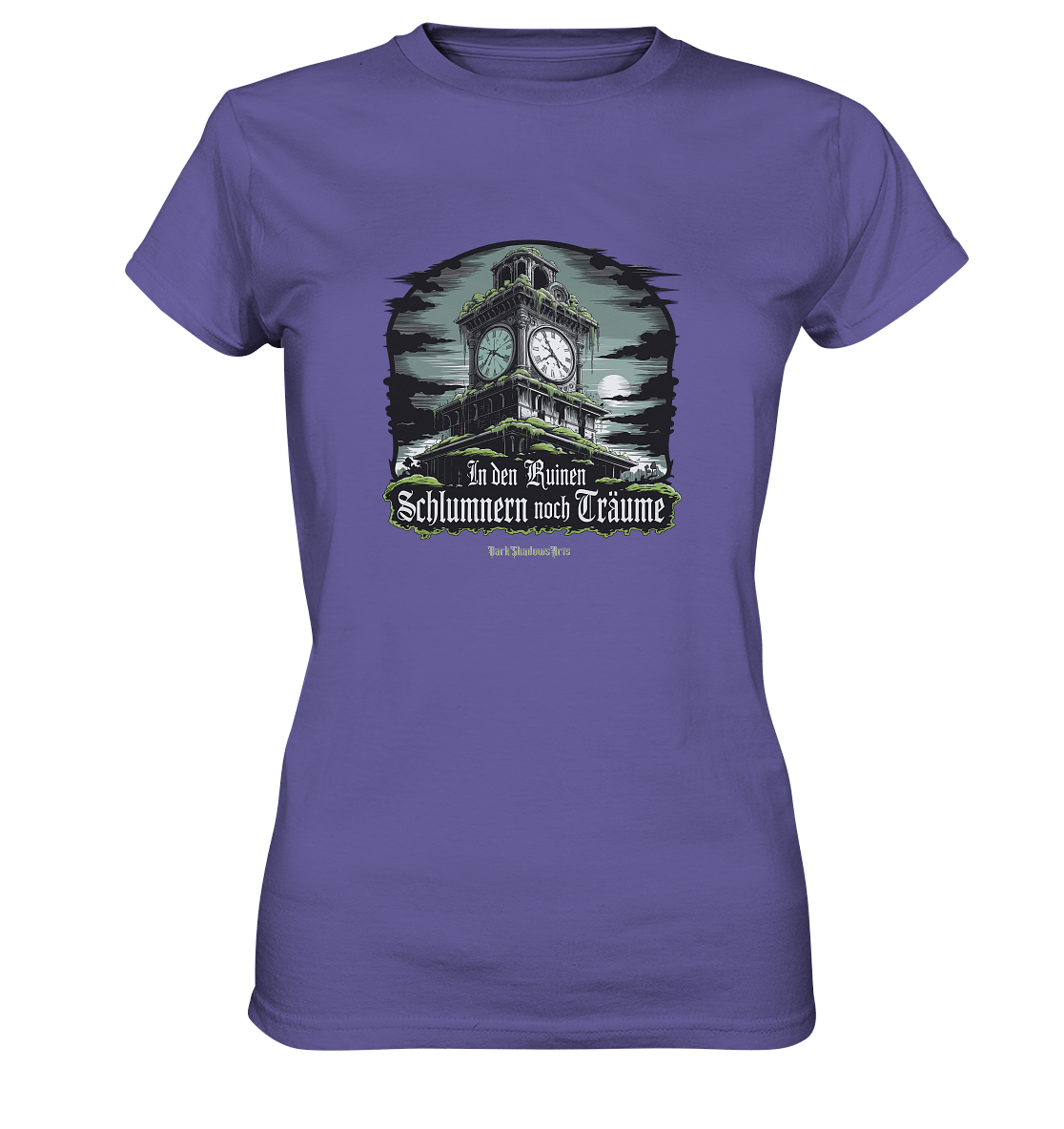 In den Ruinen schlummern noch Träume - Düstere Mystik - Ladies Premium Shirt | Lady - Shirts | Dark Shadows Arts