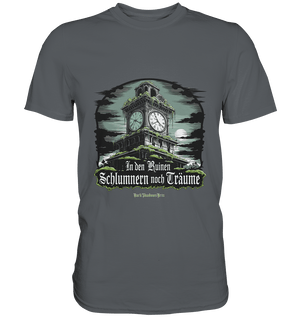 In den Ruinen schlummern noch Träume - Düstere Mystik - Premium Shirt | Unisex - Shirts | Dark Shadows Arts