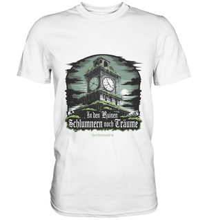 In den Ruinen schlummern noch Träume - Düstere Mystik - Premium Shirt | Unisex - Shirts | Dark Shadows Arts