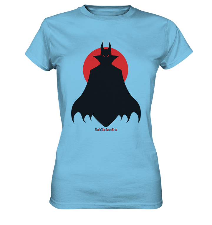 Infernal Eclipse - Demon Silhouette - Ladies Premium Shirt | Lady - Shirts | Dark Shadows Arts
