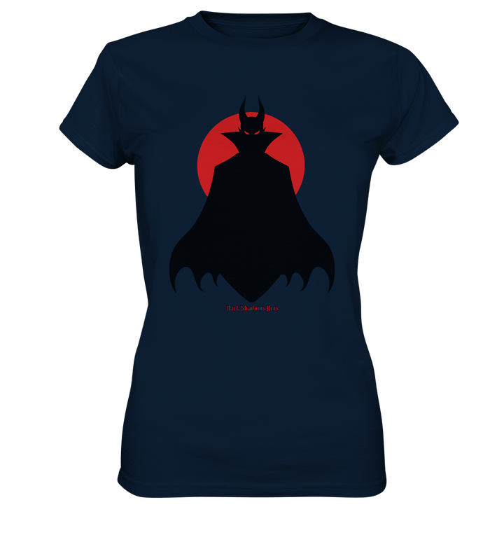 Infernal Eclipse - Demon Silhouette - Ladies Premium Shirt | Lady - Shirts | Dark Shadows Arts