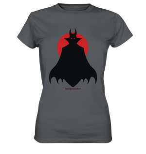 Infernal Eclipse - Demon Silhouette - Ladies Premium Shirt | Lady - Shirts | Dark Shadows Arts