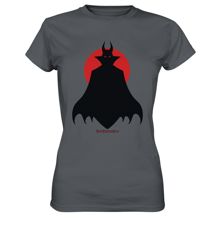 Infernal Eclipse - Demon Silhouette - Ladies Premium Shirt | Lady - Shirts | Dark Shadows Arts