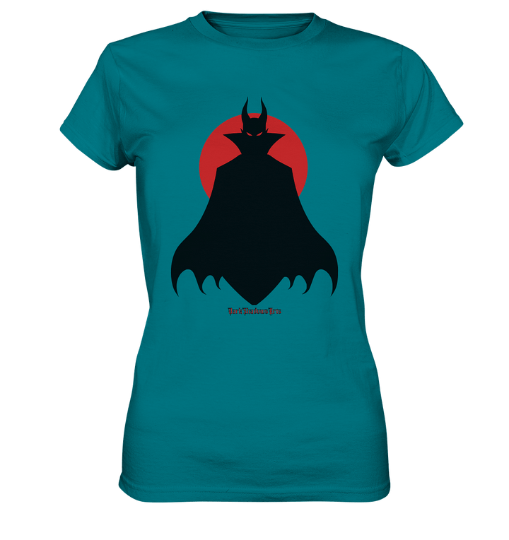 Infernal Eclipse - Demon Silhouette - Ladies Premium Shirt | Lady - Shirts | Dark Shadows Arts