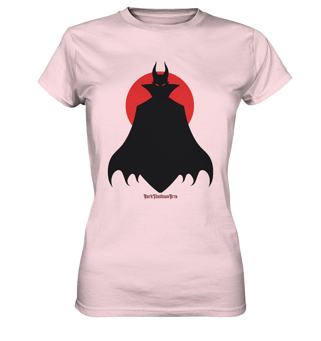 Infernal Eclipse - Demon Silhouette - Ladies Premium Shirt | Lady - Shirts | Dark Shadows Arts