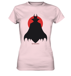 Infernal Eclipse - Demon Silhouette - Ladies Premium Shirt | Lady - Shirts | Dark Shadows Arts