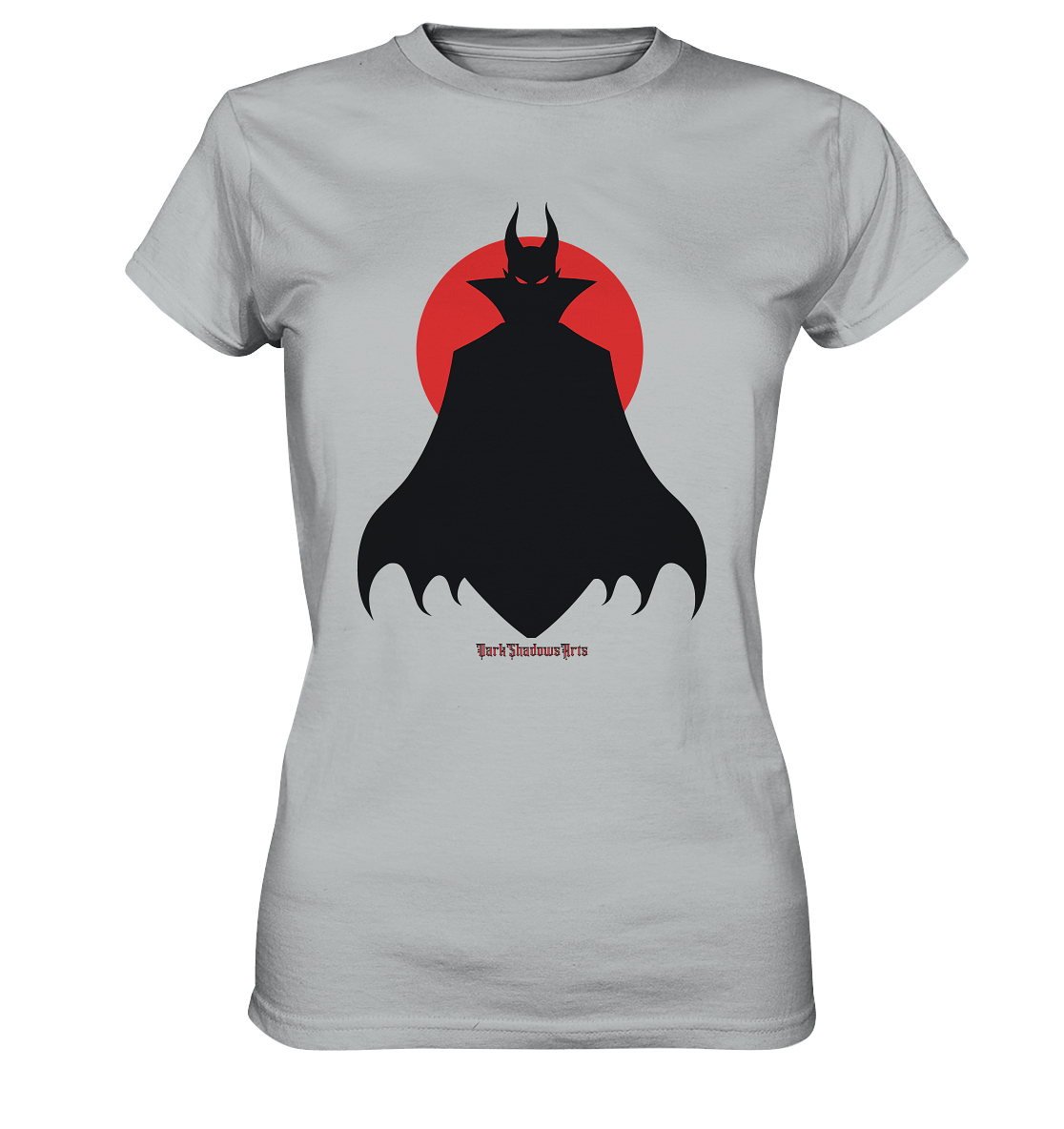 Infernal Eclipse - Demon Silhouette - Ladies Premium Shirt | Lady - Shirts | Dark Shadows Arts