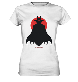 Infernal Eclipse - Demon Silhouette - Ladies Premium Shirt | Lady - Shirts | Dark Shadows Arts