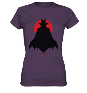 Infernal Eclipse - Demon Silhouette - Ladies Premium Shirt | Lady - Shirts | Dark Shadows Arts