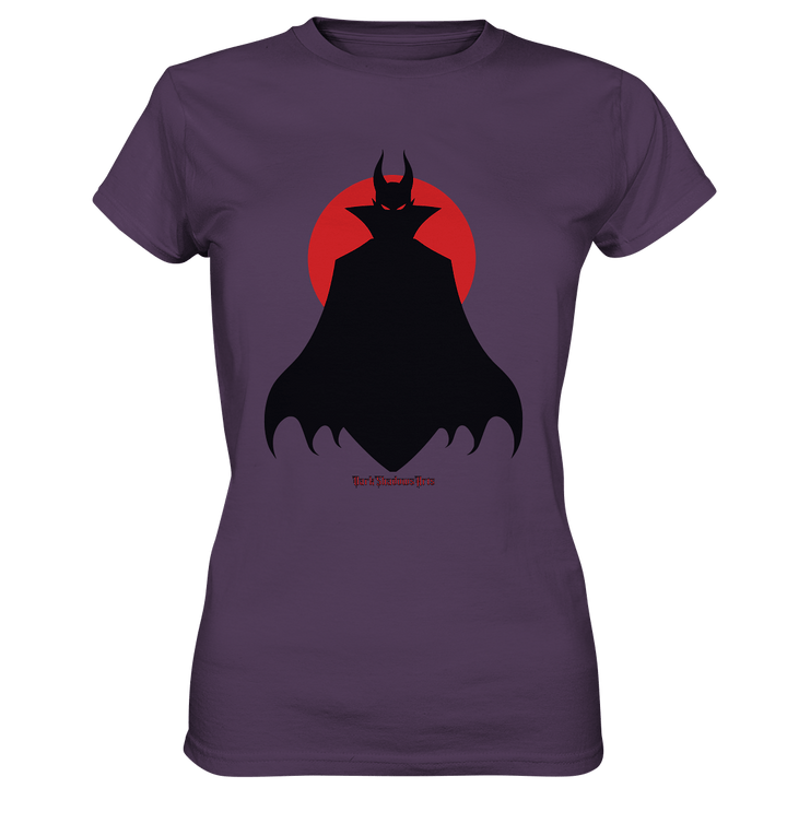 Infernal Eclipse - Demon Silhouette - Ladies Premium Shirt | Lady - Shirts | Dark Shadows Arts