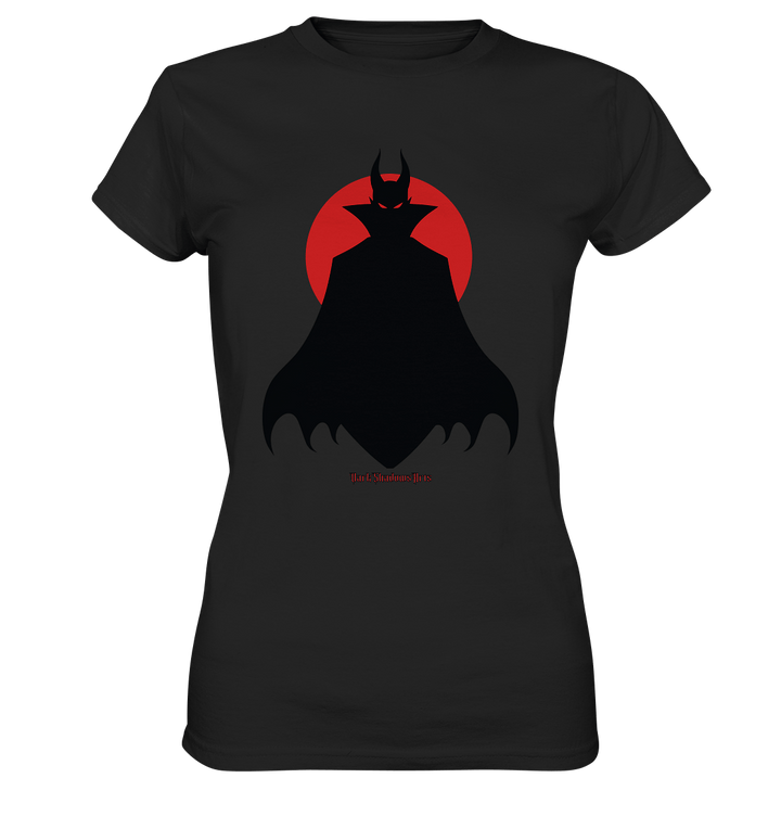 Infernal Eclipse - Demon Silhouette - Ladies Premium Shirt | Lady - Shirts | Dark Shadows Arts