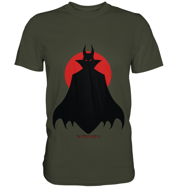 Infernal Eclipse - Demon Silhouette - Premium Shirt | Unisex - Shirts | Dark Shadows Arts