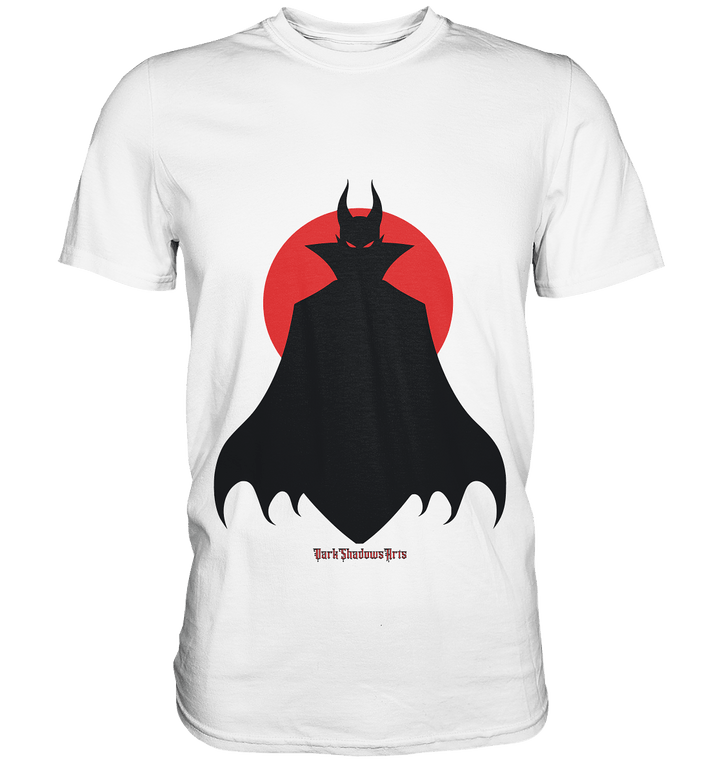 Infernal Eclipse - Demon Silhouette - Premium Shirt | Unisex - Shirts | Dark Shadows Arts