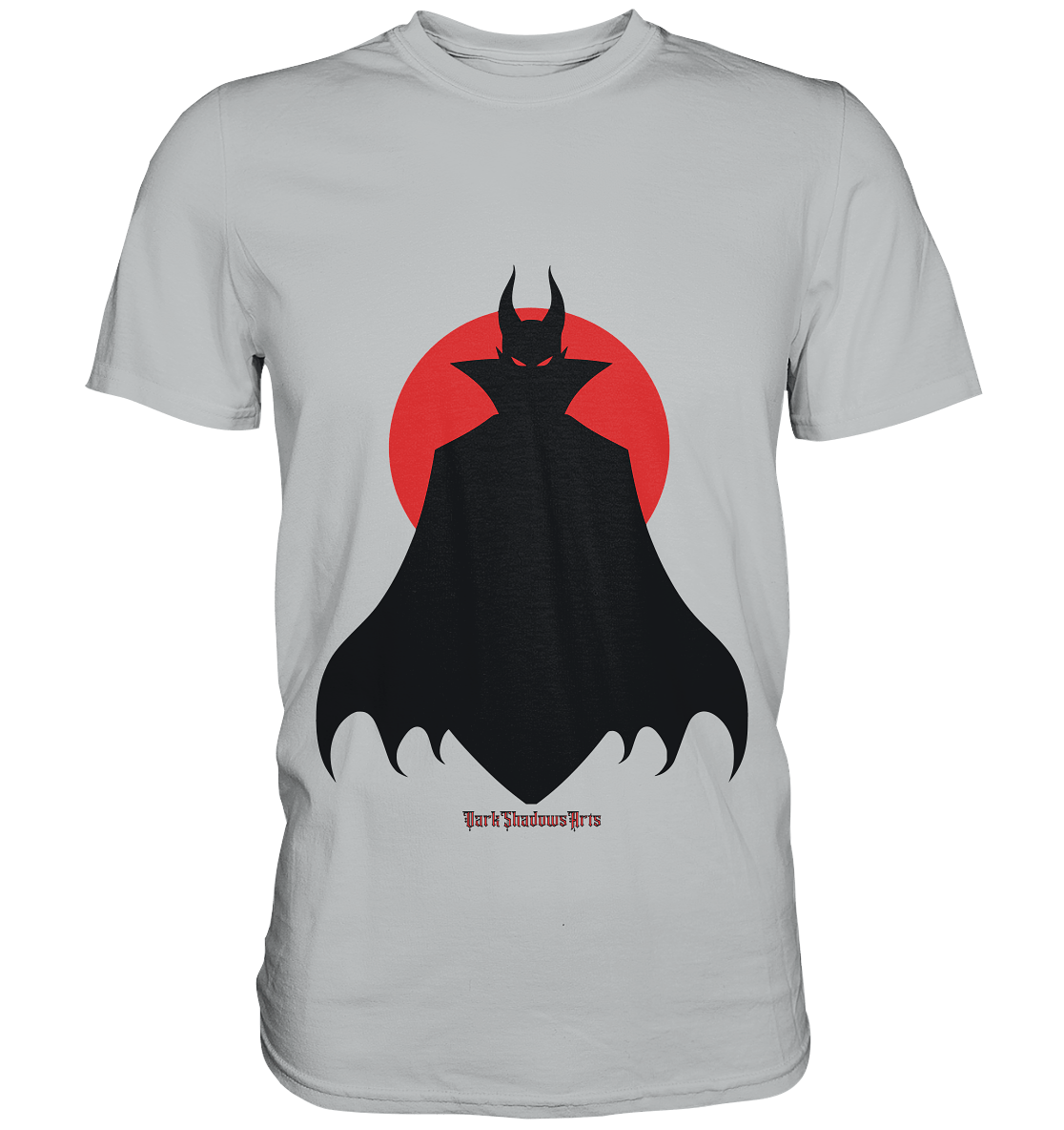 Infernal Eclipse - Demon Silhouette - Premium Shirt | Unisex - Shirts | Dark Shadows Arts
