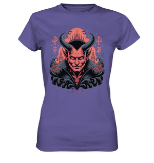 Infernal Sovereign – Dämonische Macht in Gothic - Rot - Ladies Premium Shirt | Lady - Shirts | Dark Shadows Arts