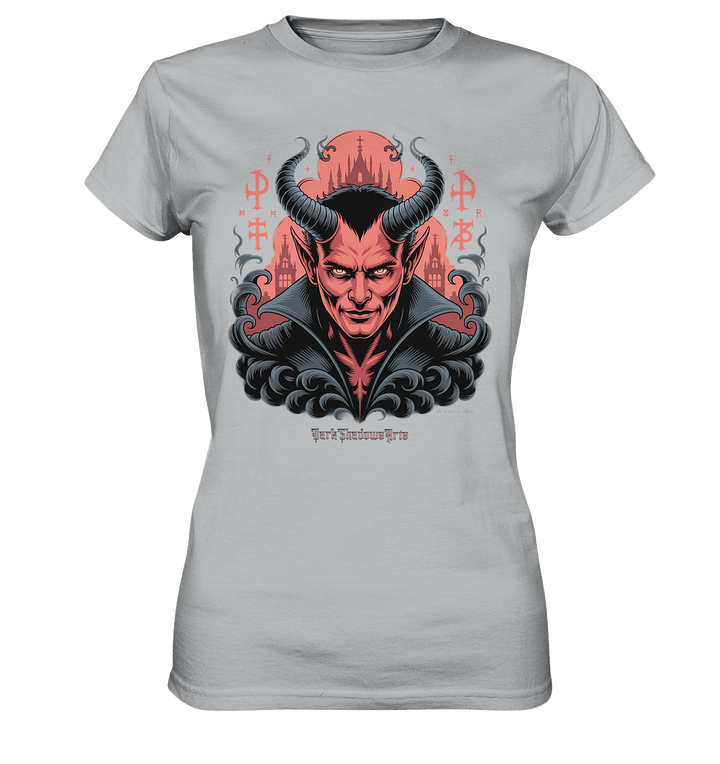Infernal Sovereign – Dämonische Macht in Gothic - Rot - Ladies Premium Shirt | Lady - Shirts | Dark Shadows Arts