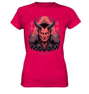 Infernal Sovereign – Dämonische Macht in Gothic - Rot - Ladies Premium Shirt | Lady - Shirts | Dark Shadows Arts