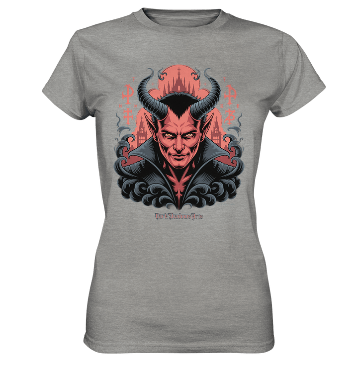Infernal Sovereign – Dämonische Macht in Gothic - Rot - Ladies Premium Shirt | Lady - Shirts | Dark Shadows Arts