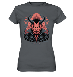 Infernal Sovereign – Dämonische Macht in Gothic - Rot - Ladies Premium Shirt | Lady - Shirts | Dark Shadows Arts