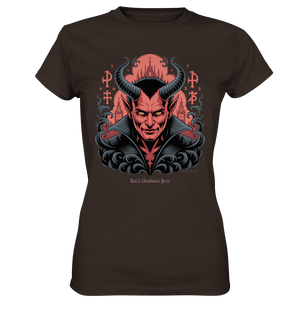 Infernal Sovereign – Dämonische Macht in Gothic - Rot - Ladies Premium Shirt | Lady - Shirts | Dark Shadows Arts