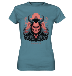 Infernal Sovereign – Dämonische Macht in Gothic - Rot - Ladies Premium Shirt | Lady - Shirts | Dark Shadows Arts