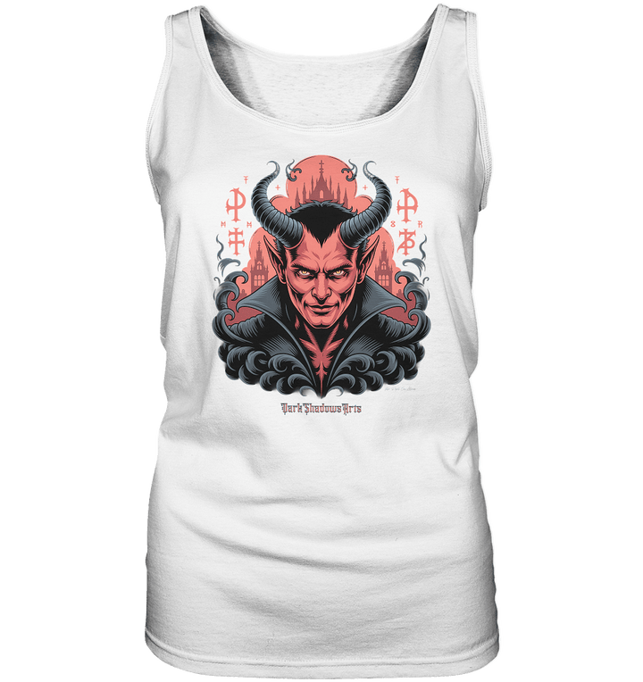 Infernal Sovereign – Dämonische Macht in Gothic - Rot - Ladies Tank - Top | Tank - Tops | Dark Shadows Arts