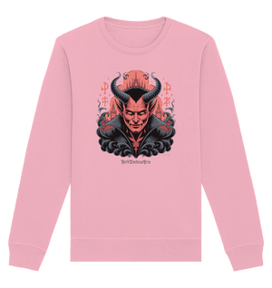 Infernal Sovereign – Dämonische Macht in Gothic - Rot - Organic Basic Unisex Sweatshirt | Sweatshirts | Dark Shadows Arts