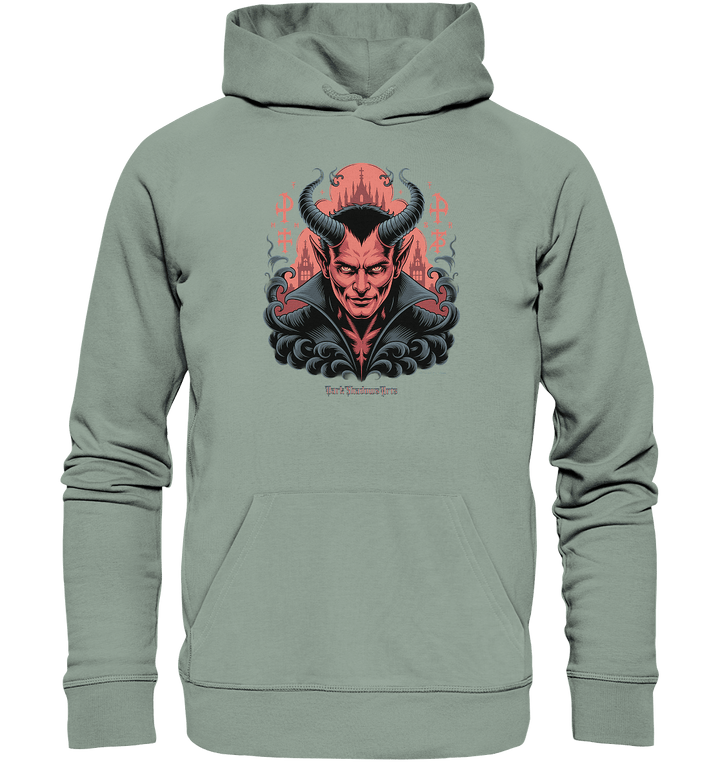 Infernal Sovereign – Dämonische Macht in Gothic - Rot - Organic Hoodie | Hoodies | Dark Shadows Arts