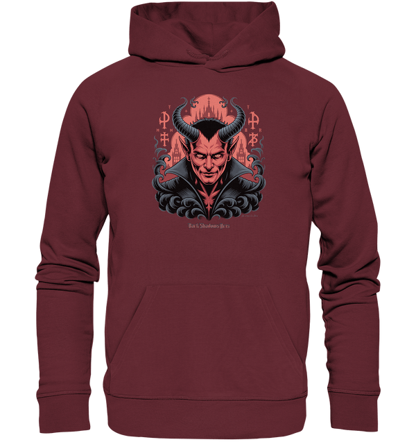 Infernal Sovereign – Dämonische Macht in Gothic - Rot - Organic Hoodie | Hoodies | Dark Shadows Arts