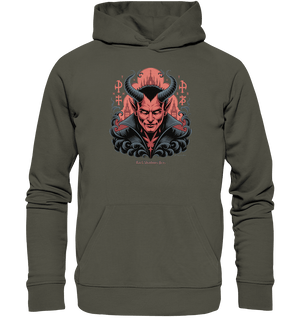 Infernal Sovereign – Dämonische Macht in Gothic - Rot - Organic Hoodie | Hoodies | Dark Shadows Arts